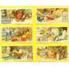 cromolitografia CHOCOLAT TOBLER serie 18 EMBLEMES cpl