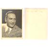 foto con dedica e autografo NINO PAVESE 1941 attore