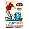 FOORBALL AMERICANO Torino sabato 2 settembre 1961