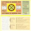 Biglietto - LOTTERIA DI MONZA 1960